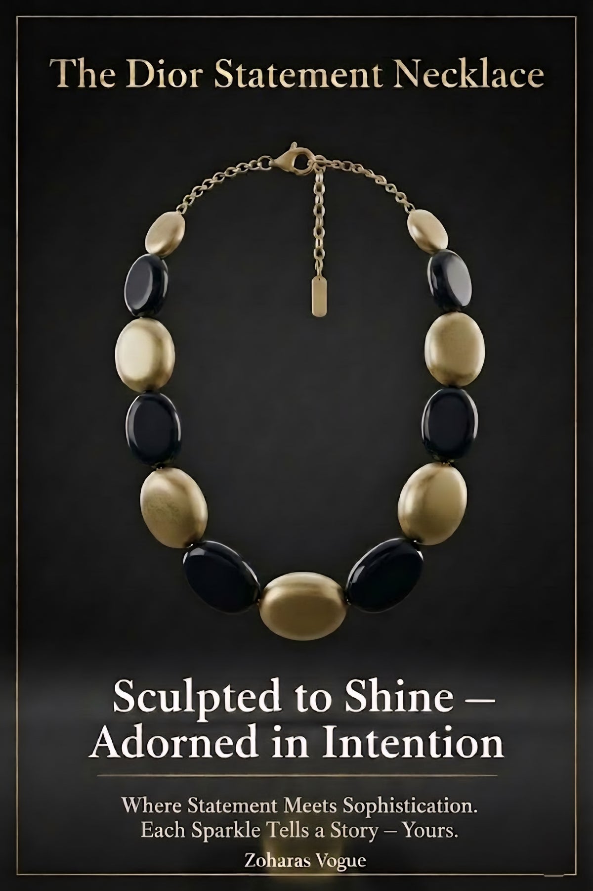 Dior Statement Necklace - ZOHARAS VOGUE