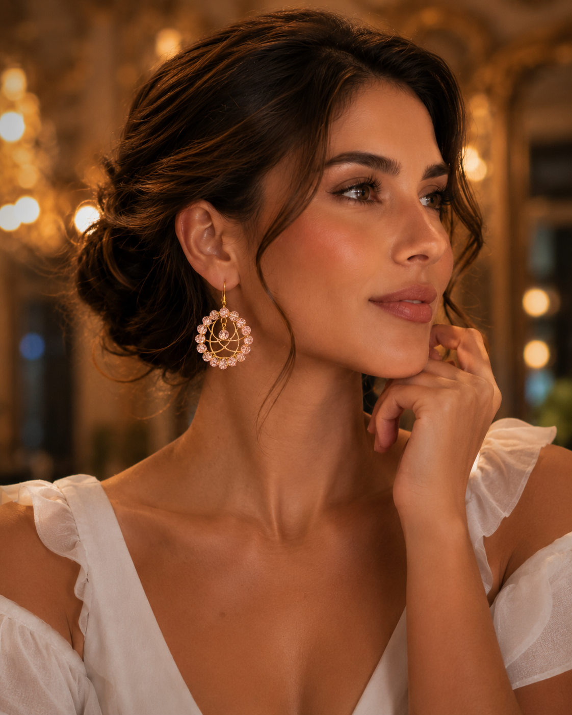 Sparkle Mandala Earrings - ZOHARAS VOGUE