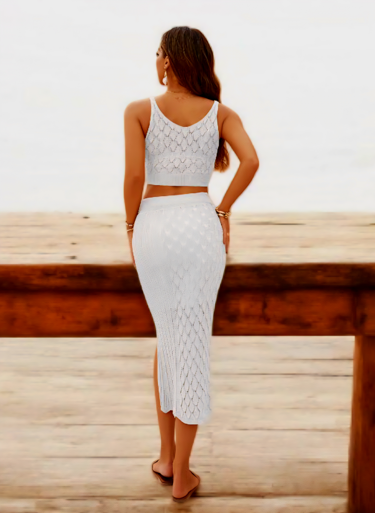 Zariah Mesh Two Piece Trendsi