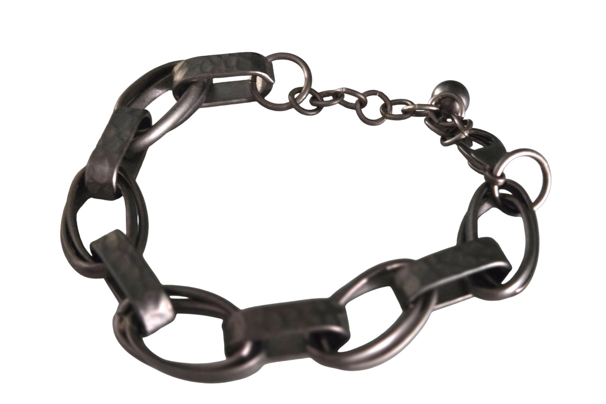 Obsidian Smoke Bracelet