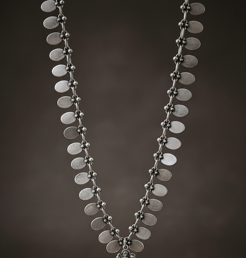 Silver Cascade Lariat Necklace - ZOHARAS VOGUE