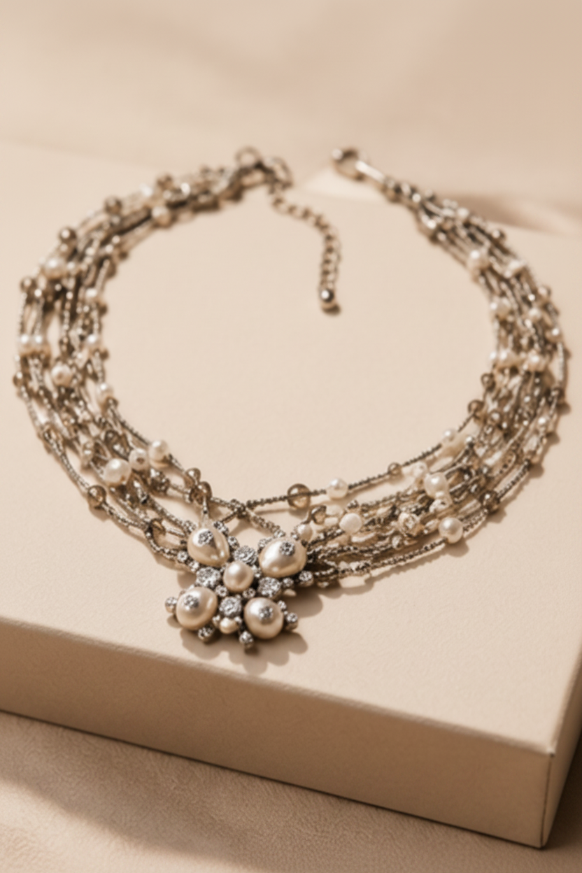 Soraya Bloom Collar Necklace