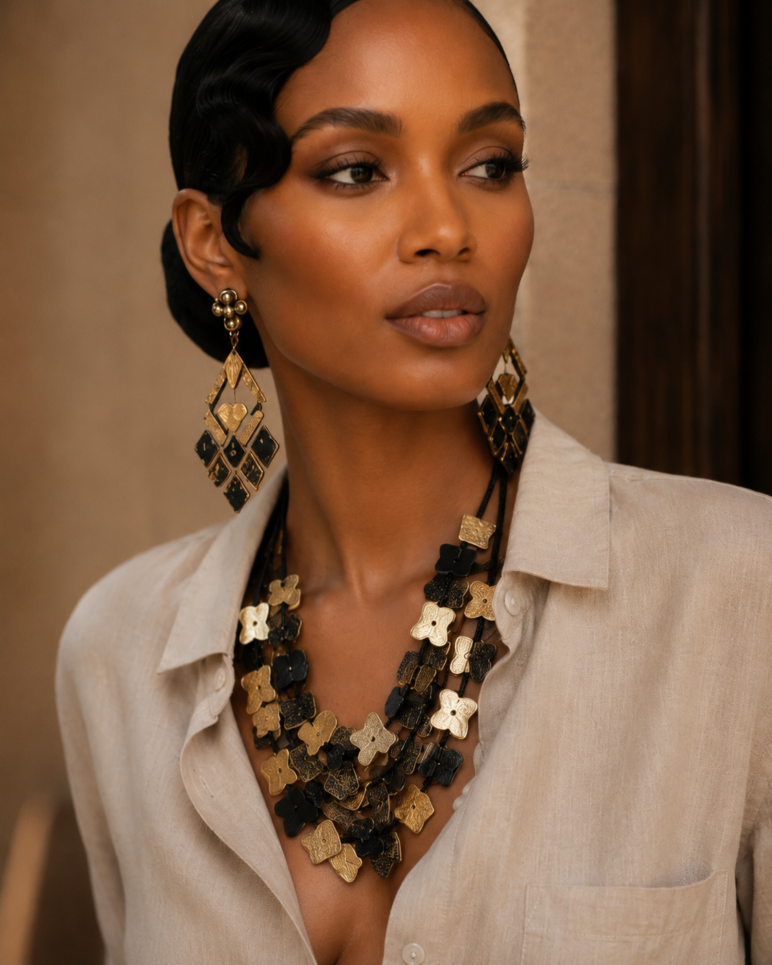 The Unscripted Geometry Necklace
