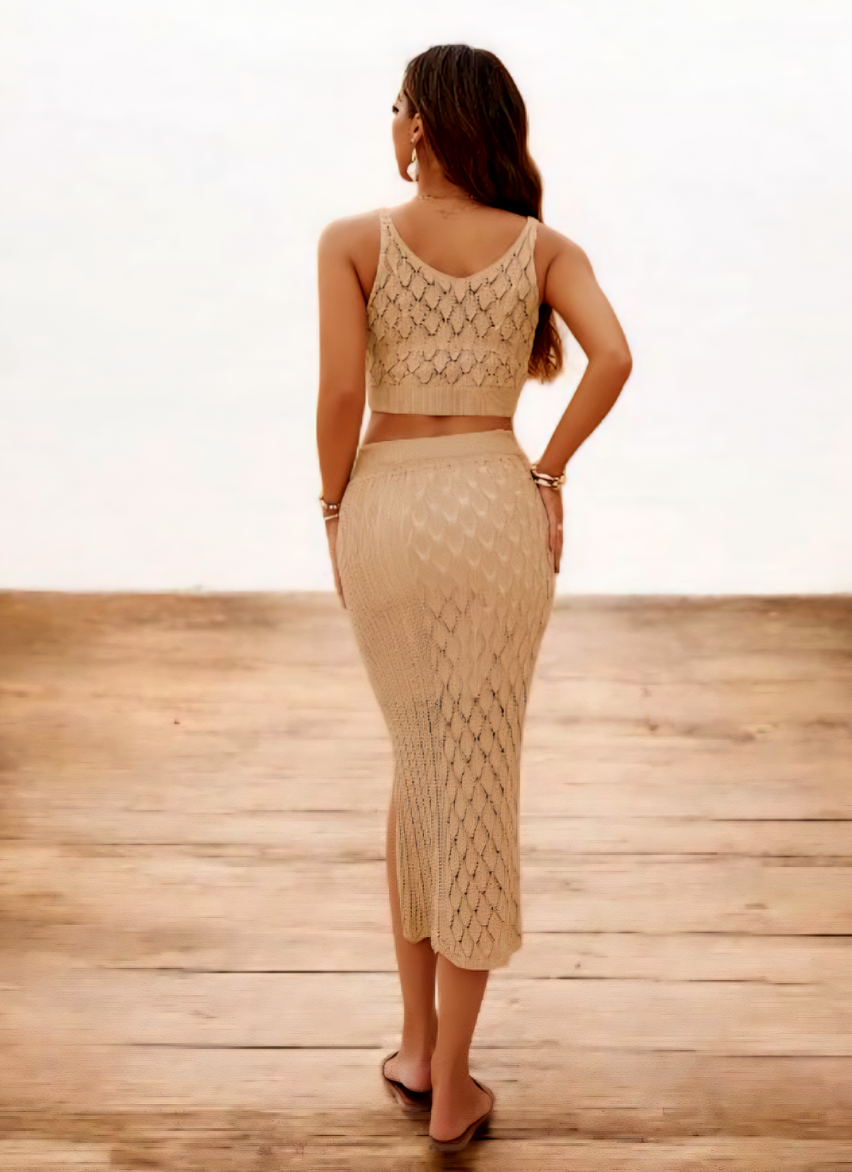 Zariah Mesh Two Piece Trendsi