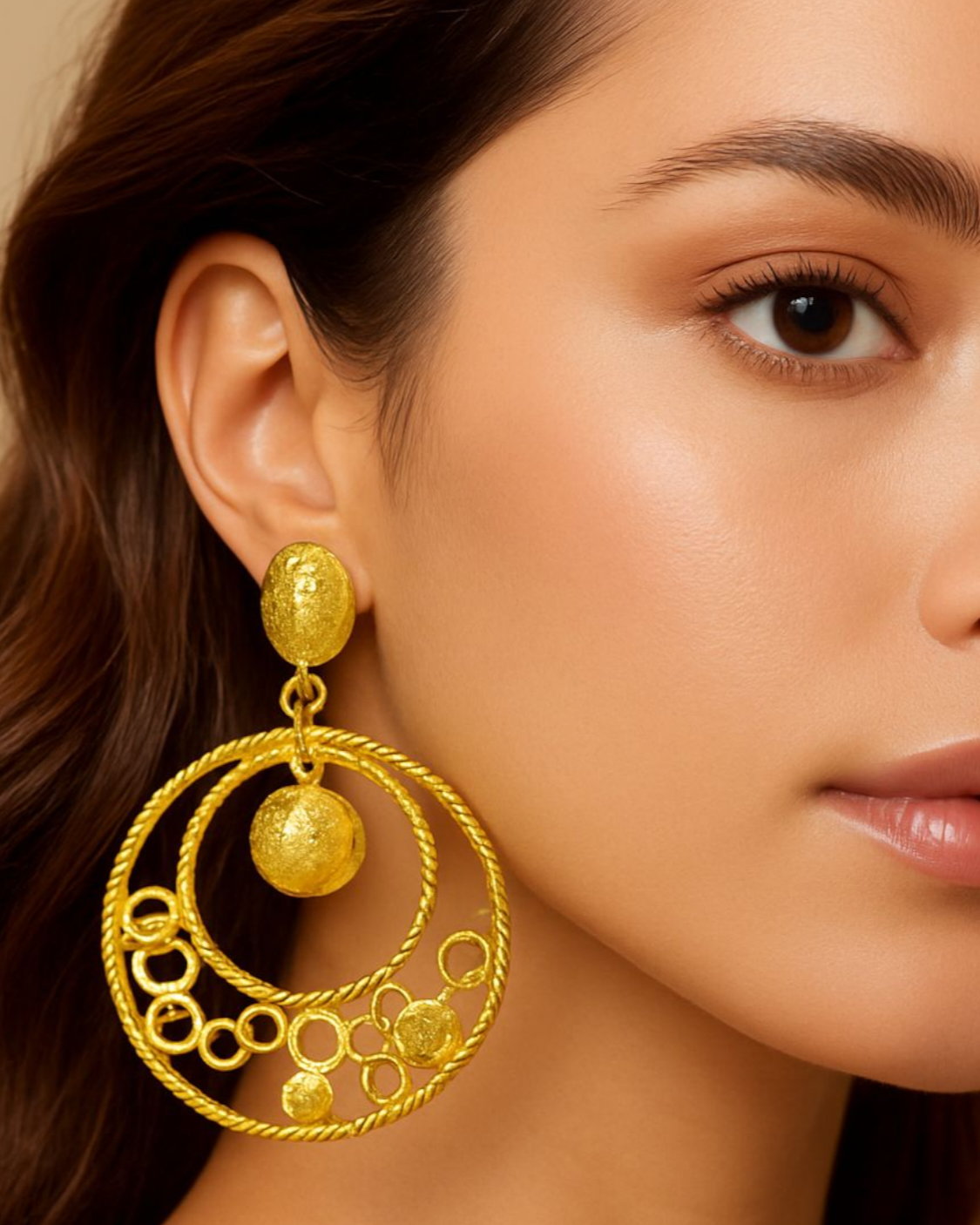 "Chanté" Bold Elegance Drop Earrings ZOHARAS VOGUE
