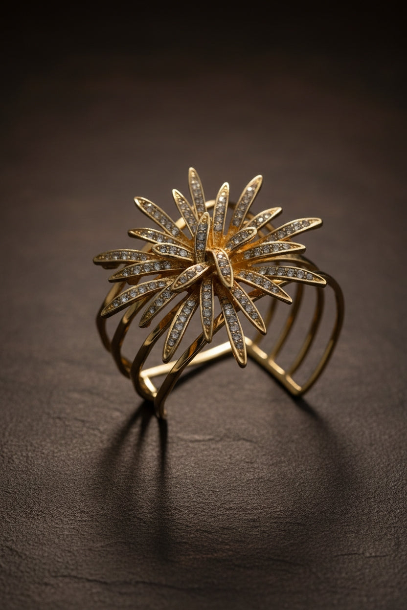 Solar Flare Multi-Layer Cuff - ZOHARAS VOGUE