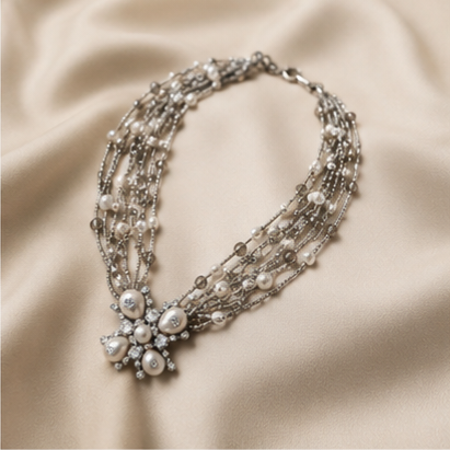 Soraya Bloom Collar Necklace