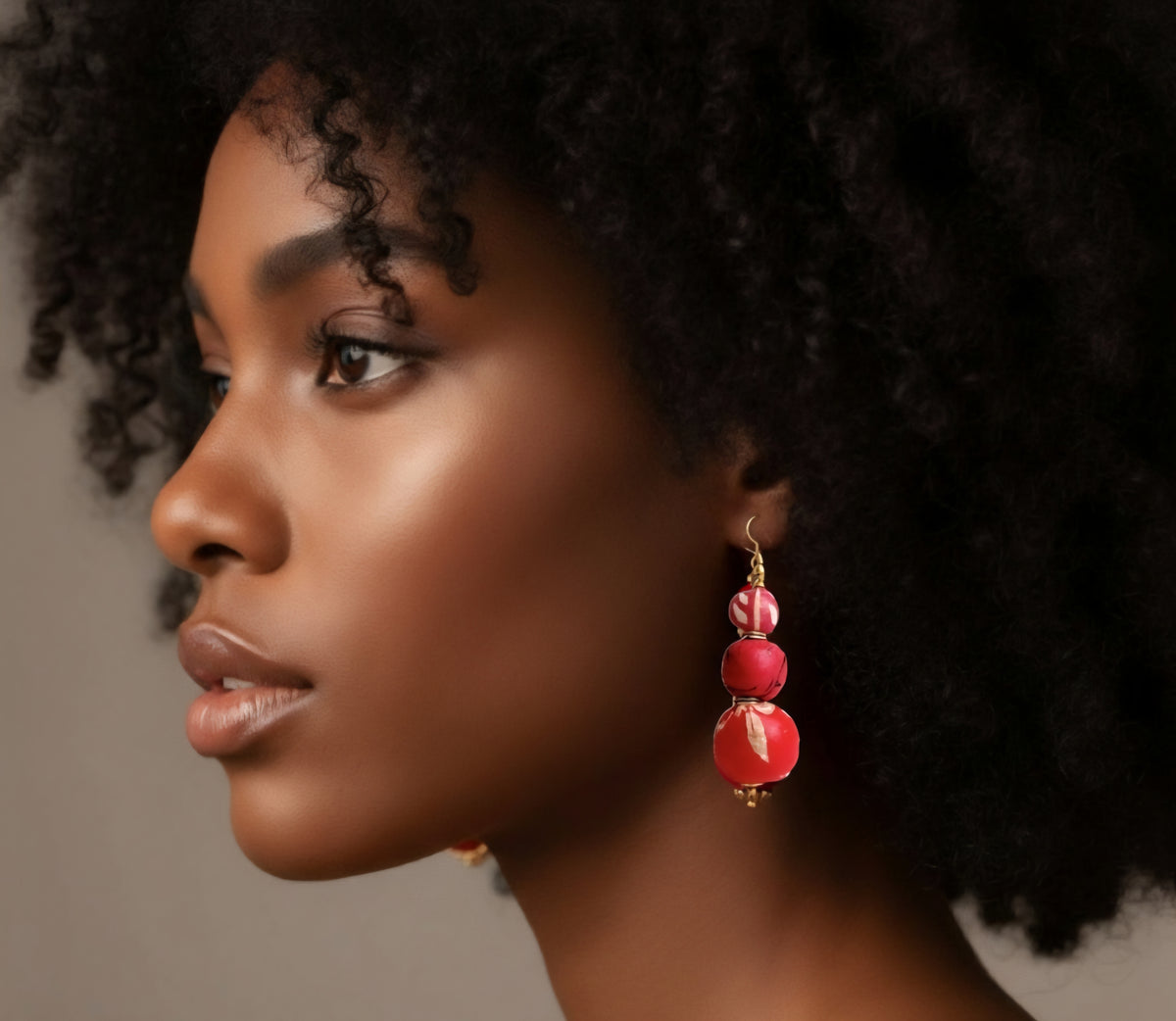 Trio Blush Earrings