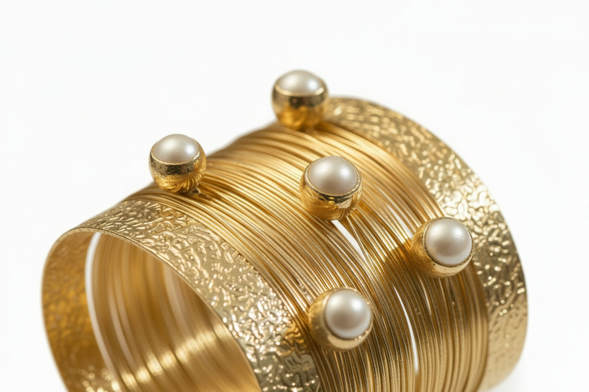 Mira Pearl Cuff