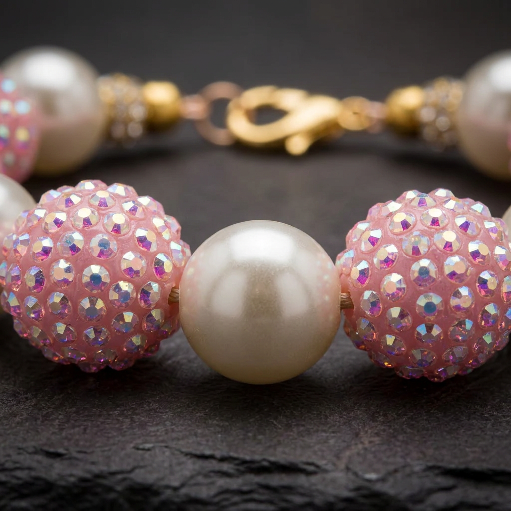 Blush Radiance Sparkle Bracelet